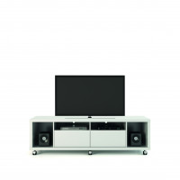 Manhattan Comfort 15484 Cabrini TV Stand 1.8 in White Gloss